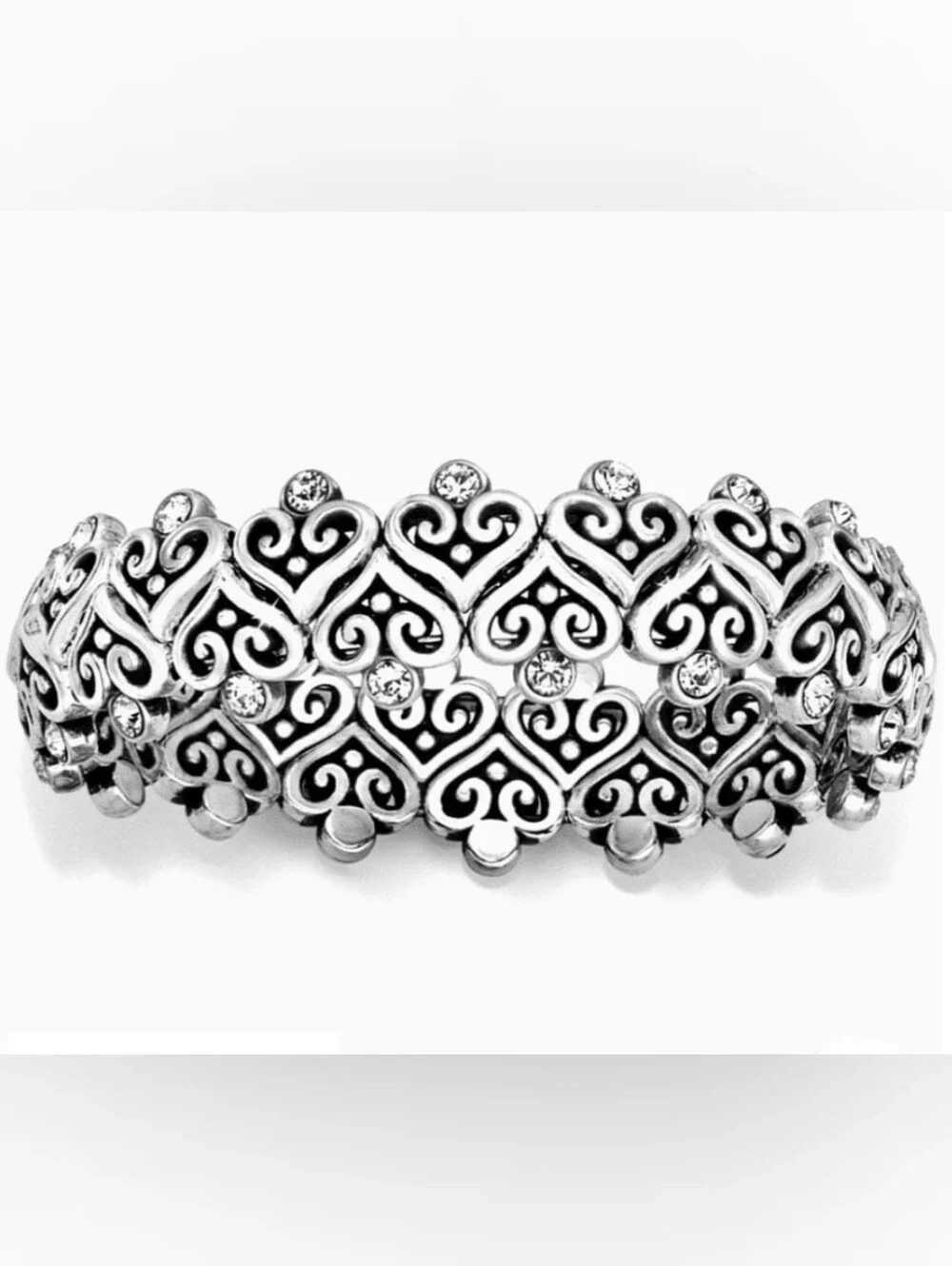 New Brighton Alcazar Heart Stretch Bracelet, NWT